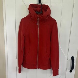 lululemon athletica Red Hoodie